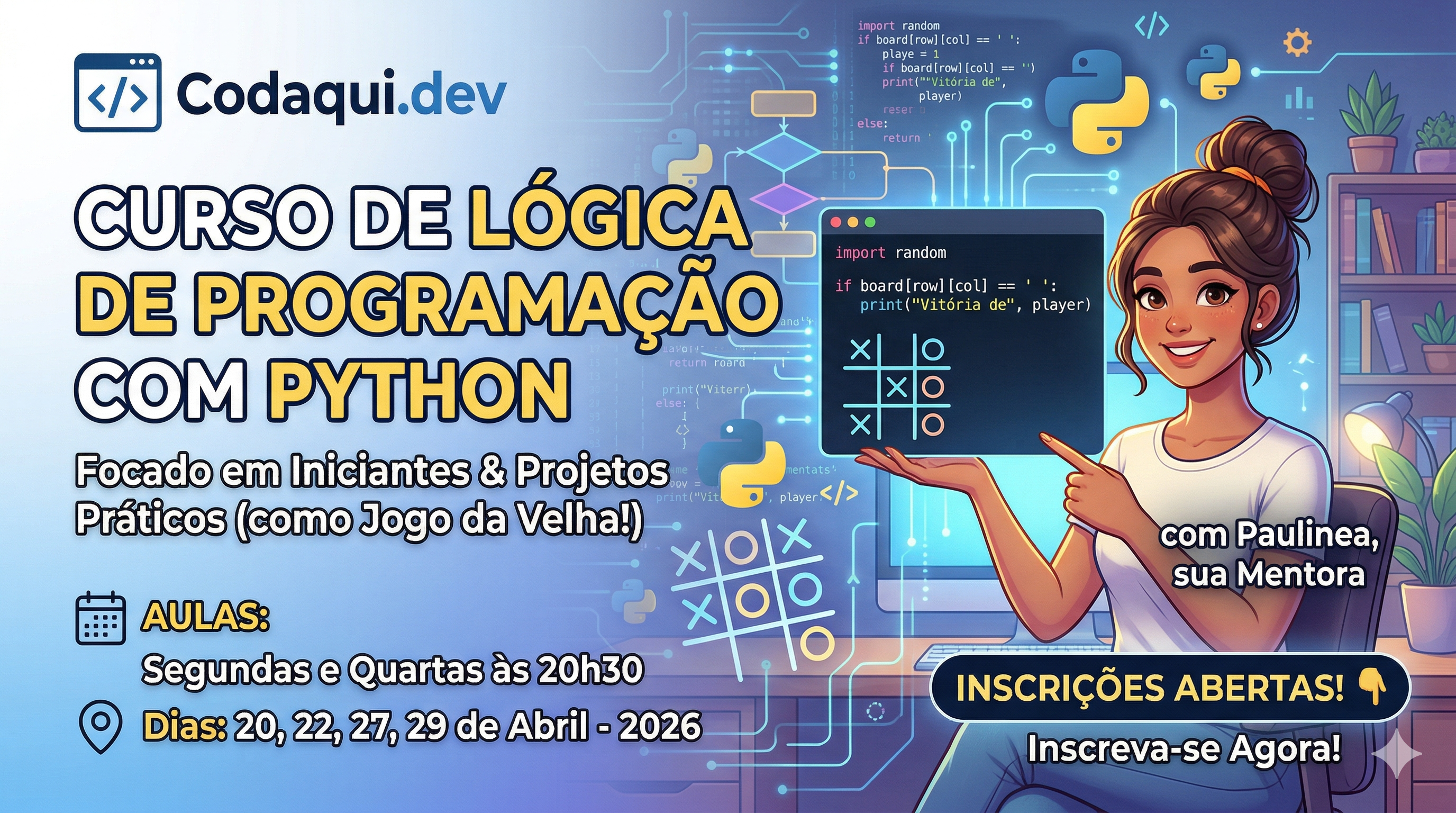 Curso de Lógica de Programação